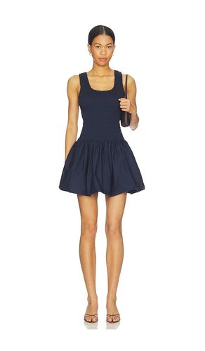 Ilona Bubble Hem Dress in Navy. - size M (also in L) - PISTOLA - Modalova