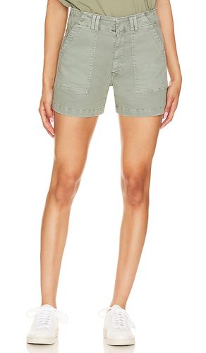 Marissa High Rise Utility Short in Green. - size 24 (also in 25, 26, 27, 28, 29, 30, 31, 33) - PISTOLA - Modalova