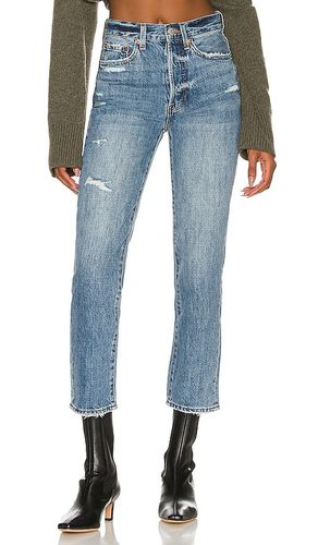 Charlie high rise straight en color azul talla 29 en - Blue. Talla 29 (también en 24, 30) - PISTOLA - Modalova