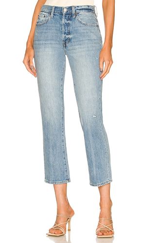 Charlie high rise straight leg en color azul talla 26 en - Blue. Talla 26 (también en 25, 31) - PISTOLA - Modalova