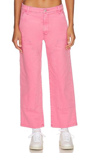 Jeans carpintero con pernera recta ashton en color rosado talla 25 en - Pink. Talla 25 (también en 27, 29, 30) - PISTOLA - Modalova