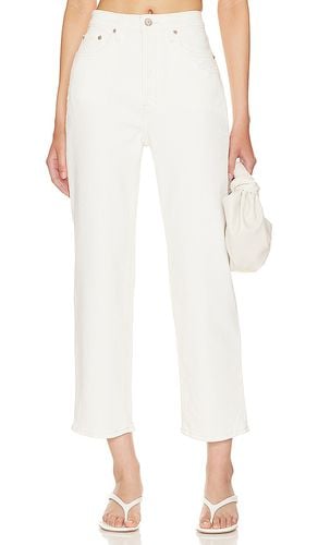 Cassie Crop Super High Rise Straight Crop in White. - size 28 (also in 33) - PISTOLA - Modalova