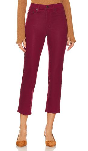 Monroe High Rise Cigarette Crop in Wine. - size 24 (also in 25, 26) - PISTOLA - Modalova