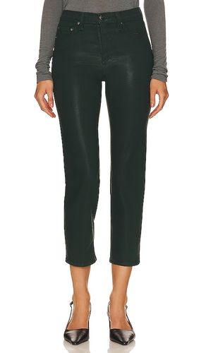 Monroe High Rise Cigarette Crop in Dark Green. - size 24 (also in 25, 26) - PISTOLA - Modalova