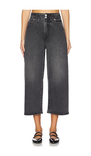 Scarlett Crop Wide Leg in Grey. - size 24 (also in 25, 26, 27, 28, 29, 30, 31, 32) - PISTOLA - Modalova