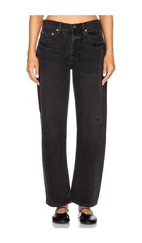 Lexi Mid Rise Straight in Black. - size 26 (also in 27, 29) - PISTOLA - Modalova