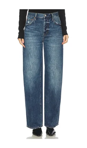 Tate High Rise Bowed Wide Jeans in Blue. - size 25 (also in 26) - PISTOLA - Modalova