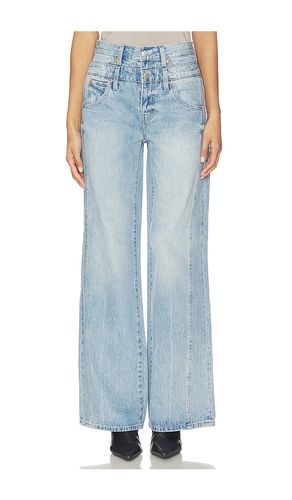 Caleb High Rise Stacked Wide Jeans in . Size 24. Also in 33 - PISTOLA - Modalova