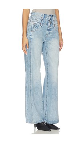 Caleb High Rise Stacked Wide Jeans in . Size 24. Also in 30, 33 - PISTOLA - Modalova