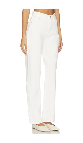 Cassie Super High Rise Straight Jeans in White. - size 29 (also in 32) - PISTOLA - Modalova