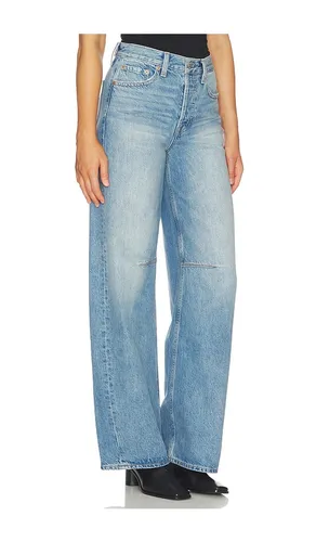 Sydney High Rise Bowed Wide Jeans in Blue. - size 24 (also in 26) - PISTOLA - Modalova