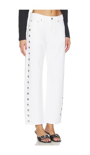 Lexi Mid Rise Bowed Straight Jeans in . Size 24. Also in 26, 27, 32, 33 - PISTOLA - Modalova