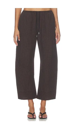 Theo Drawstring Poplin Pant in . Size L. Also in S, XS - PISTOLA - Modalova