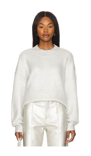 Carlen Pullover in Metallic Silver. - size L (also in M, S, XL) - PISTOLA - Modalova