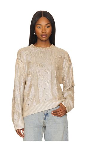 Everly Pullover in Metallic Neutral. - size M (also in S, XS) - PISTOLA - Modalova