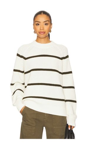 Edie Raglan Crewneck in White. - size L (also in M, S, XL, XS) - PISTOLA - Modalova