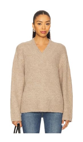 Talia Chunky V-Neck Long Sleeve Sweater in . - size L (also in M, S, XS) - PISTOLA - Modalova