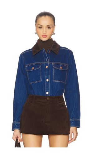 Devon Relaxed Shacket in Blue. - size L (also in M, S, XS) - PISTOLA - Modalova