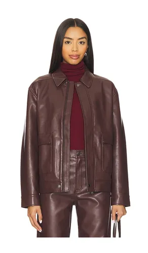 Valerie Faux Leather Bomber Jacket in . Size M. Also in S - PISTOLA - Modalova