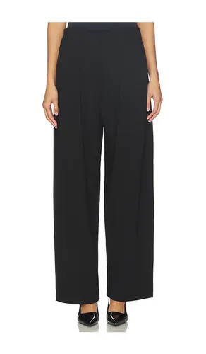 Eden Pleated Ponte Trouser in Black. - size 25 (also in 26, 27, 28) - PISTOLA - Modalova