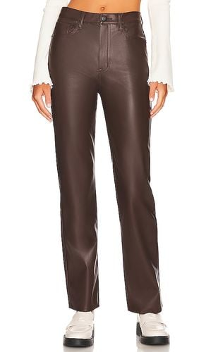 Cassie Super High Rise Straight Pant in Brown. - size 25 (also in 29) - PISTOLA - Modalova