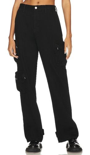 Bobbie Mid Rise Loose Straight Utility in Black. - size 25 (also in 26, 28) - PISTOLA - Modalova