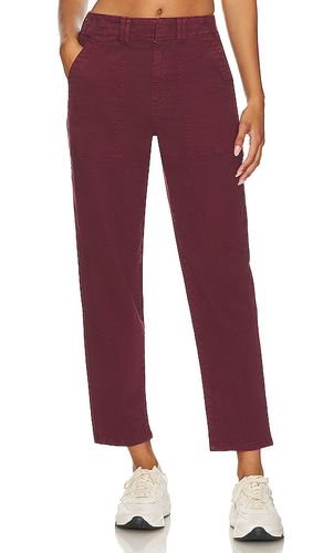 Pamela High Rise Straight Trouser in Wine. - size 25 (also in 26) - PISTOLA - Modalova