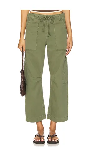 Sabrina Curved Utility Pants in Army. - size 24 (also in 25, 26, 27, 28, 29, 30, 31) - PISTOLA - Modalova
