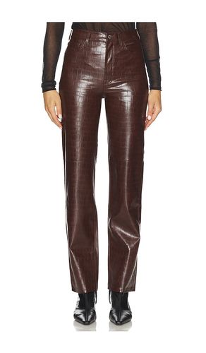 Cassie Super High Rise Straight in Brown. - size 26 (also in 29) - PISTOLA - Modalova