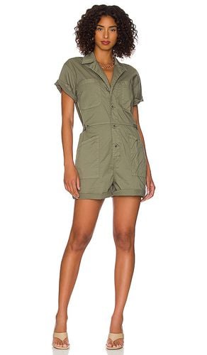 Parker Short Sleeve Romper in Green. - size S (also in XS) - PISTOLA - Modalova