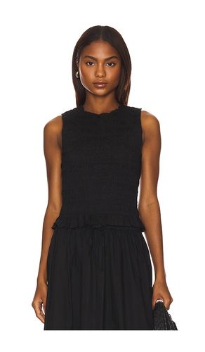 Phoebe Smocked Tank in Black. - size L (also in M, S, XL, XS) - PISTOLA - Modalova