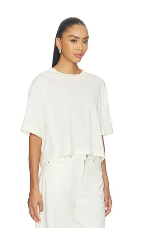 Mae cropped tee en color blanco talla M (también en L) - PISTOLA - Modalova