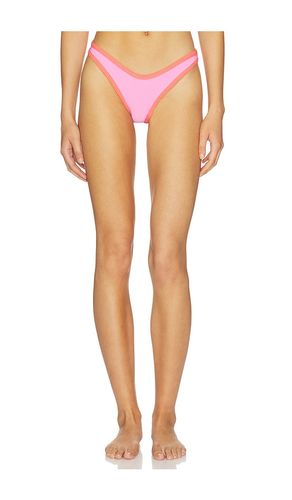 Ashley Contrast Bikini Bottom in Pink. - size M (also in S, XS) - POST SWIM - Modalova