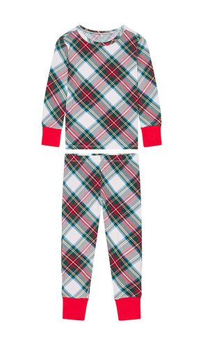 Kids Long Sleeve Basic Pajama in Multi. - size 2T (also in 3/4T, 5/6T, 7/8) - Posh Peanut - Modalova