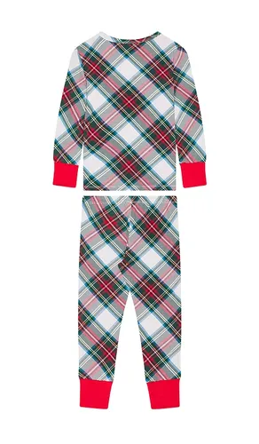 Kids Long Sleeve Basic Pajama in Multi. - size 2T (also in 3/4T, 5/6T, 7/8) - Posh Peanut - Modalova