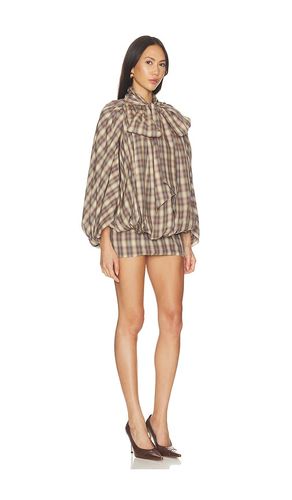 Tie-neck Short Cocoon Mini Dress in . Size 0. Also in 2, 4 - Prabal Gurung - Modalova