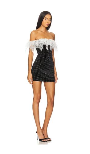 Off-shoulder Lace Trim Mini Dress in . - size L (also in S) - Prabal Gurung - Modalova