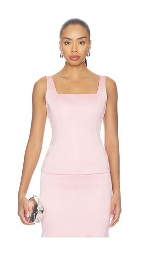 Corset seam tank in color pink size 2 (also in 4, 6) - Prabal Gurung - Modalova
