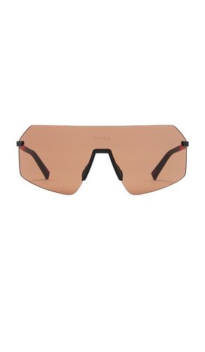 Shield sunglasses in color size all - Prada - Modalova