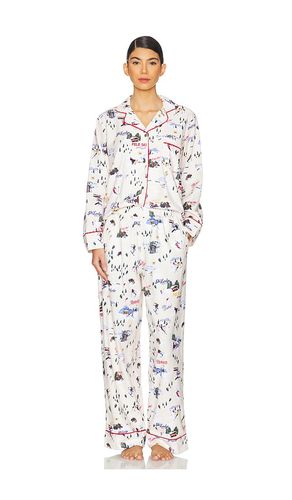 Madison Pajama Set in Ivory. - size L (also in M, S, XL, XS) - Polo Ralph Lauren Intimates - Modalova