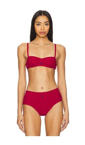 Unlined Balconette in Red. - size 32A (also in 32C, 32D, 34A, 34B, 34C, 34D, 36A, 36B, 36C, 36DD, 38B) - Polo Ralph Lauren Intimates - Modalova