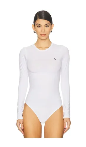 Long Sleeve Bodysuit in Ivory. - size L (also in M, XL) - Polo Ralph Lauren Intimates - Modalova