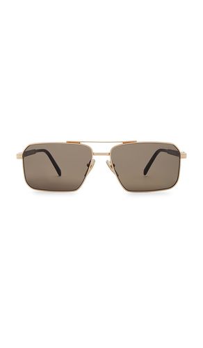 Aviator Sunglasses in Metallic - Prada - Modalova