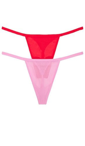 Alice G String 2 Pack in Pink. - size L (also in M, S, XL) - Privacy Please - Modalova