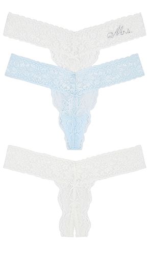 Violet Thong 3 Pack in Multi. - size L/XL (also in S/M, XXS/XS) - Privacy Please - Modalova