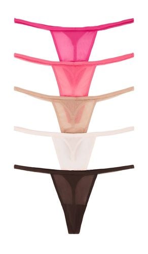 Alice G String 5 Pack in Pink. - size L (also in M, S, XL, XS) - Privacy Please - Modalova