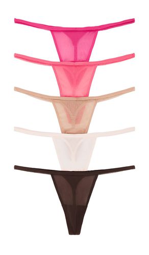 Alice G String 5 Pack in Pink. - size L (also in M, XL) - Privacy Please - Modalova