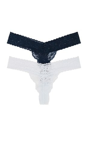 Violet Lace Thong 2 Pack in . - size L/XL (also in XXS/XS) - Privacy Please - Modalova