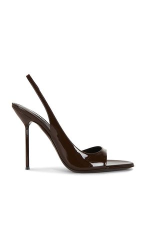 Lidia Slingback Sandal in Chocolate. - size 36 (also in 37, 38, 40) - Paris Texas - Modalova