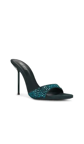 Lidia Mule in Teal. - size 37 (also in 38, 39, 40, 41) - Paris Texas - Modalova